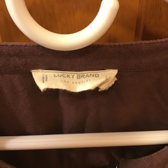 Lucky Brand Long Sleeve Top Size Large - Picture 2 of 3